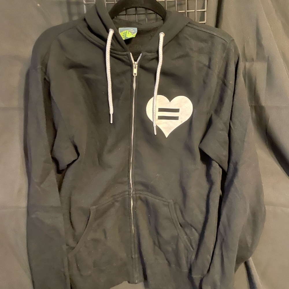 Love = Love zipper sweater